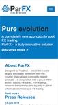 Mobile Screenshot of parfx.com