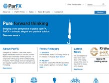 Tablet Screenshot of parfx.com